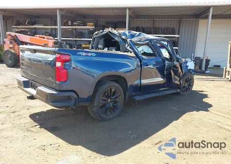 2022 Chevrolet Silverado 1500 Ltd 4Wd Short Bed Rst z USA, uszkodzony, nr VIN 1GCUYEED2NZ137589